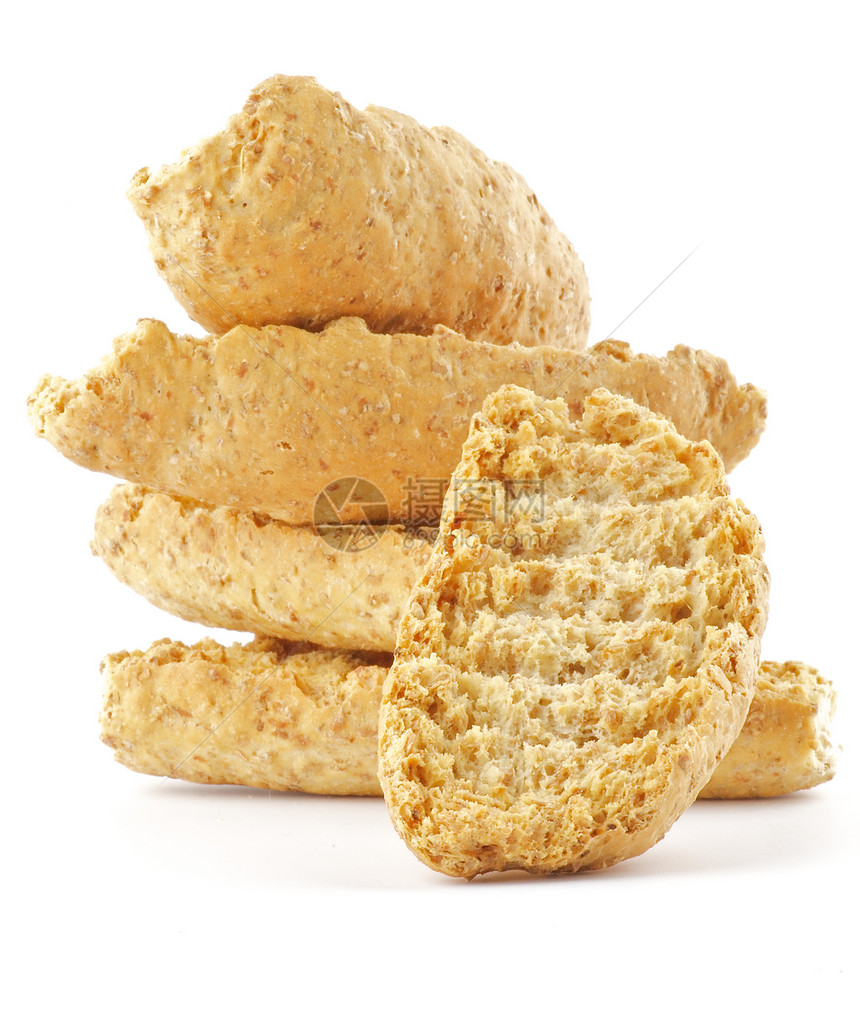 整个谷物饼干生活方式食品谷类早餐健康饮食静物金子植物食物养分图片