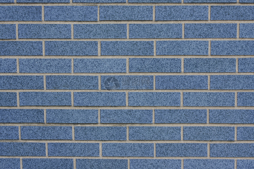 蓝砖墙石工房子建筑学水泥长方形材料墙纸水平粮食矩形图片