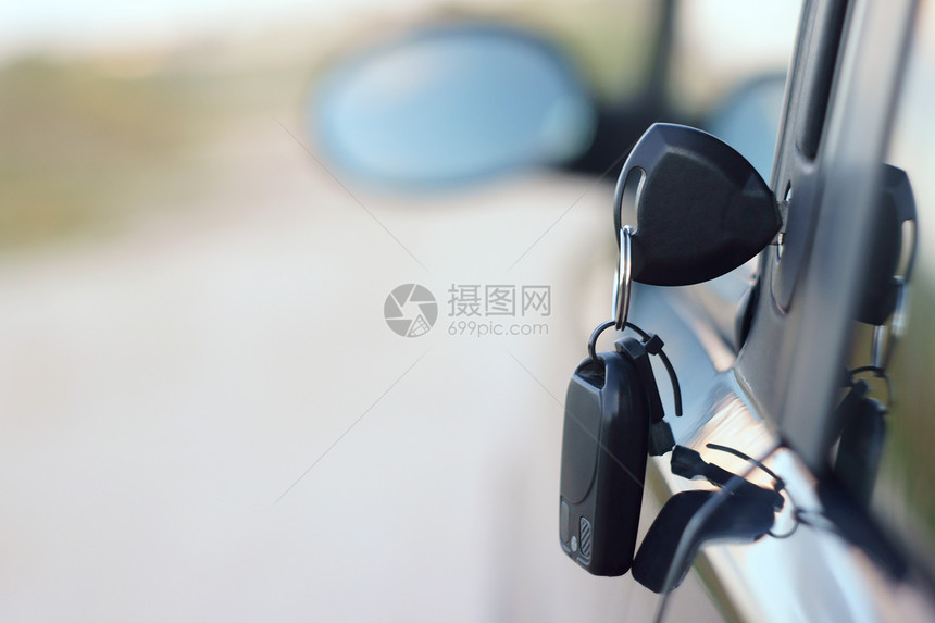汽车键安全黑色运输控制车辆钥匙金属按钮技术图片