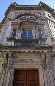裁判官Bow街治安法院城市旅游法庭历史建筑学治安法官起诉法院法律背景