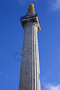 雷恩伦敦的纪念碑旅行观光国标旅游大火景点地标柱子历史背景