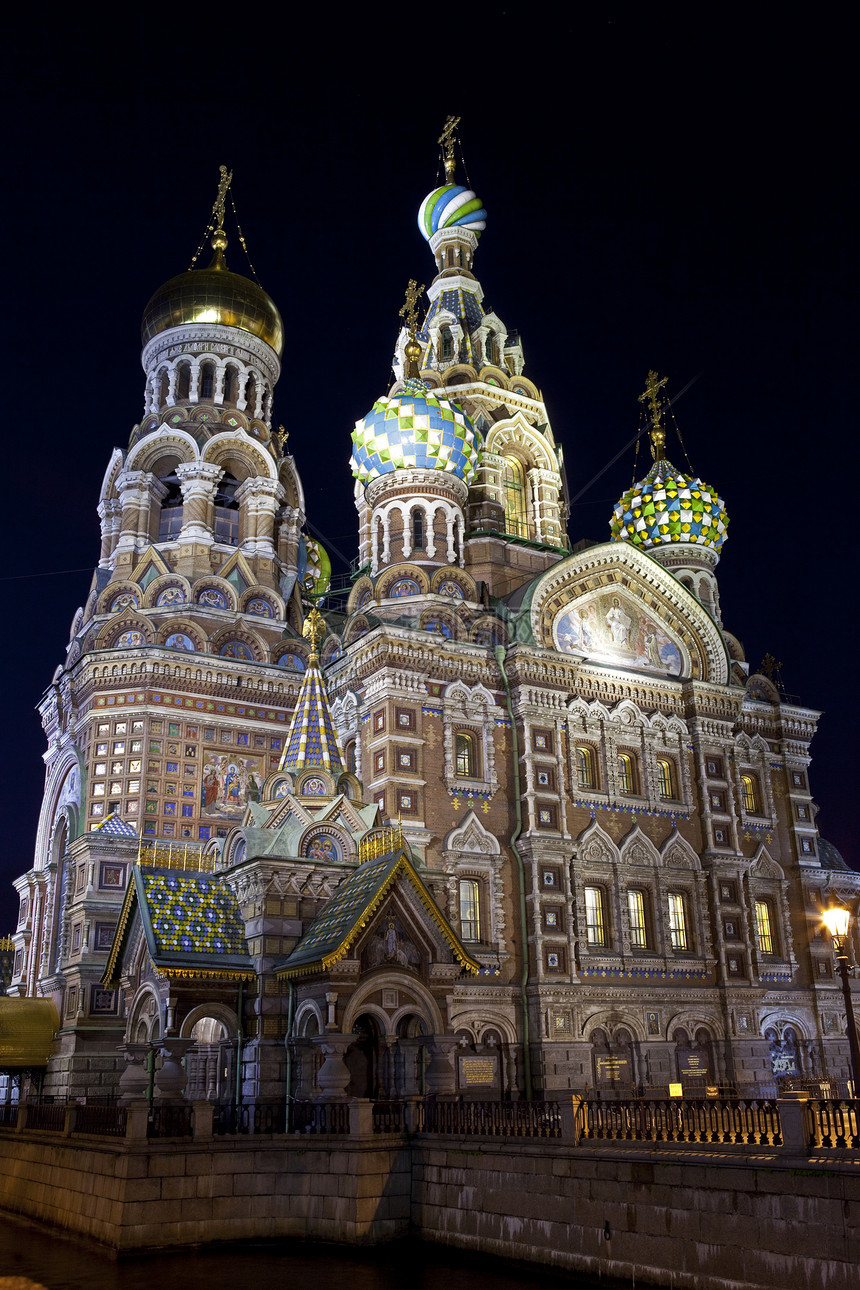 圣彼得堡鲜血浸渍教堂教会旅游历史城市观光宗教崇拜洒血旅行建筑学图片
