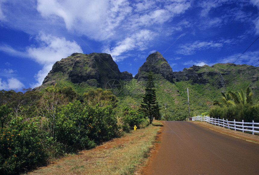 Kauai乡村公路图片