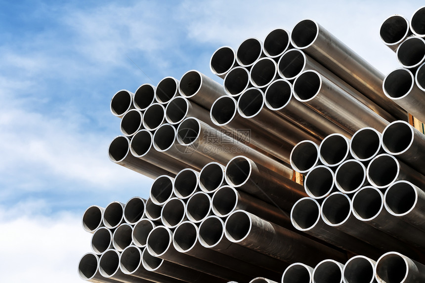 铝管圆形金属焊接工业天空合金技术管道图片