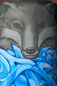 狐狐艺术绘画背景图片