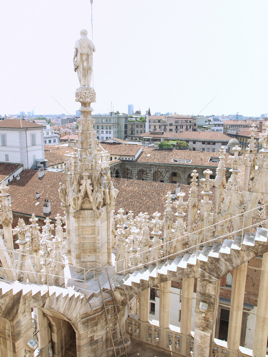 米兰 Duomo教会主场宗教信仰建筑学联盟图片