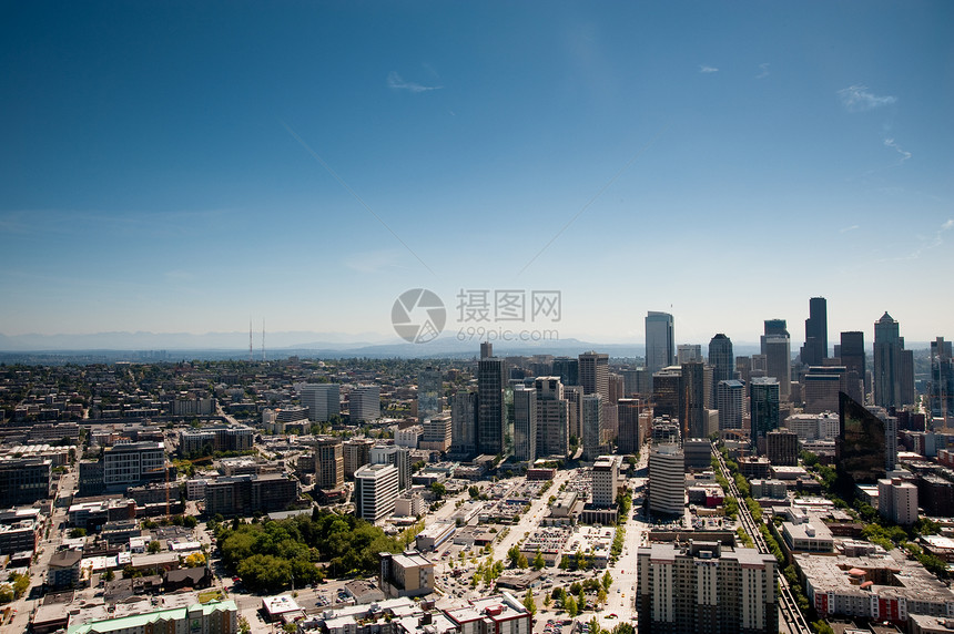 华盛顿州西雅图市建筑学旅游建筑城市天际图片