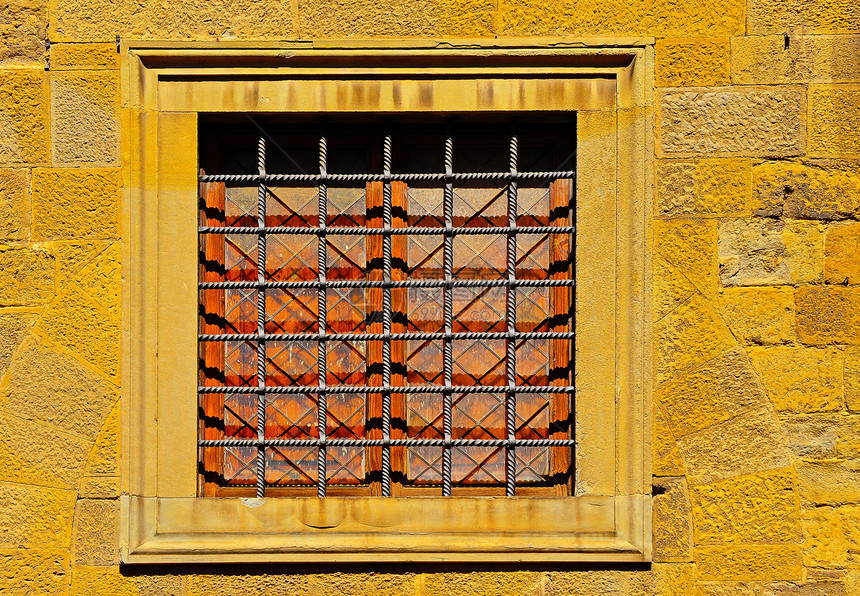 安全建筑学反射古董房子窗户锤击历史性金属装饰铸件图片