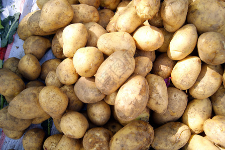 马铃薯销售蔬菜食物市场市场和销售高清图片素材