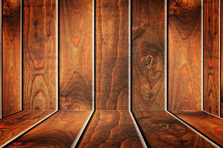 空木木房 以石板风格木头地面黑色房间空白棕色棕色的高清图片素材
