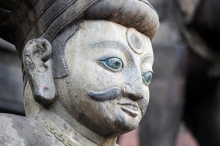 佛教眼睛素材雕像放松高清图片