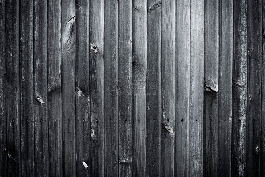 黑色旧木板墙木头条纹衰变材料木工桌子栅栏地面风化裂缝图片