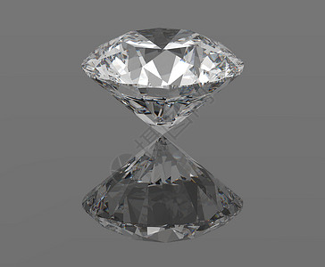 钻石百万富翁奢华宝石礼物火花反射阴影镜子石头圆形背景图片