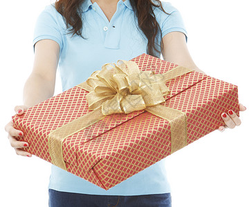 抓不住你手为了你生日盒子白色金子圣诞礼物绿色丝带生日礼物背景