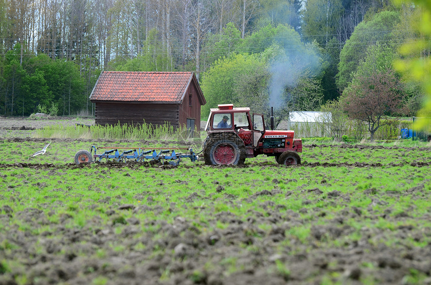 拖拉机犁地球农业机械播种食物机器工作生产用地国家生活图片