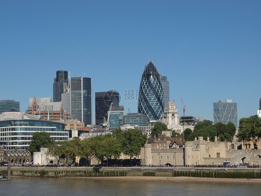 伦敦泰晤士河联盟王国全景银行图片