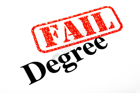 大学失败学位背景图片