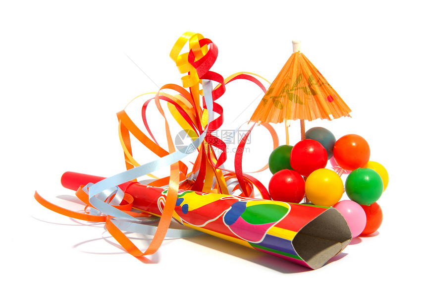 政党附件生日噪音配件气球流光喇叭制造者图片