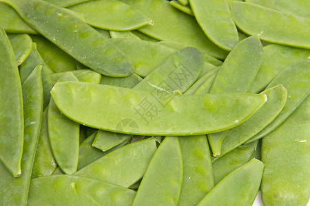 雪豆蔬菜豆子绿色食物背景图片