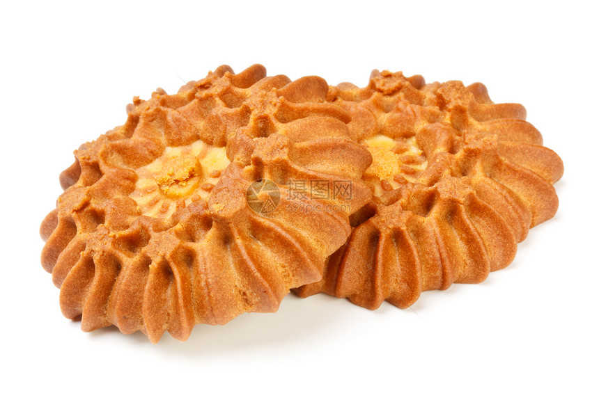 布朗饼干照片白色糕点甜点黄色面包糖果黄油面包屑棕色图片
