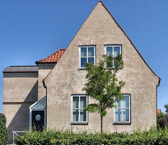 丹麦别墅背景图片