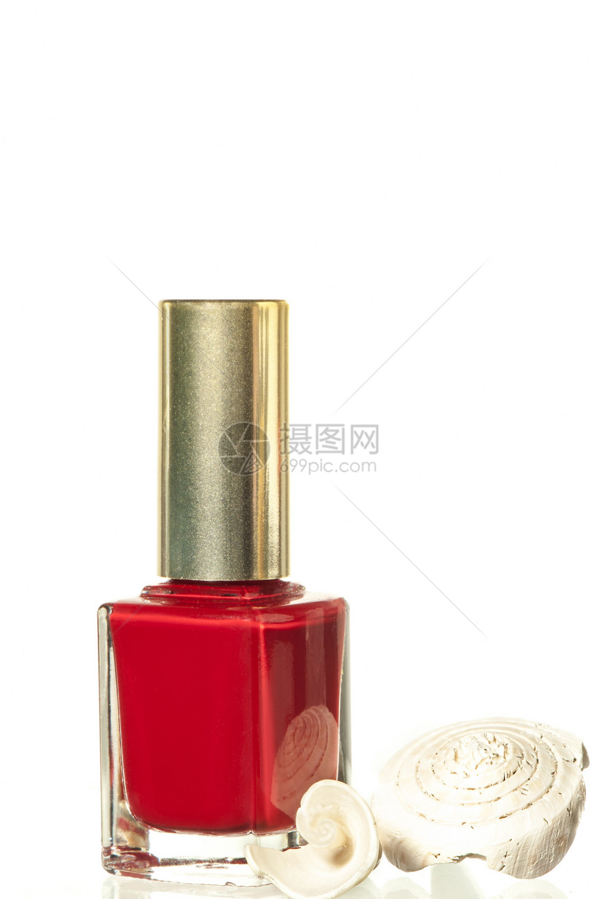 红指甲油治疗抛光沙龙锉刀纤维凝胶工具艺术美容师瓶子图片