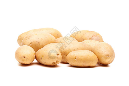 马铃薯收成团体棕色糖类食物植物白色块茎土豆淀粉棕色的高清图片素材
