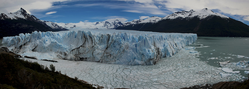 格拉西尔佩里托莫雷诺生态全球旅游冻结旅行场景风景名胜蓝色冰川图片