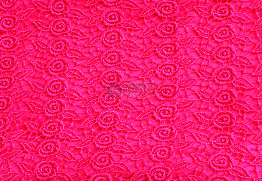 粉色带条布织物详情图片