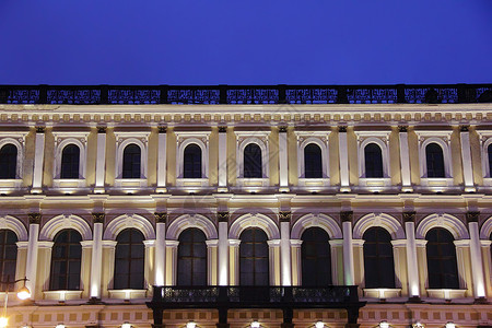 圣彼得堡的外部细节城市建筑学房子历史背景图片