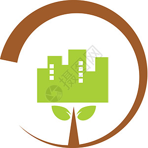 自然工业符号图示说明叶子树叶插图世界环境绿色地球活力背景图片