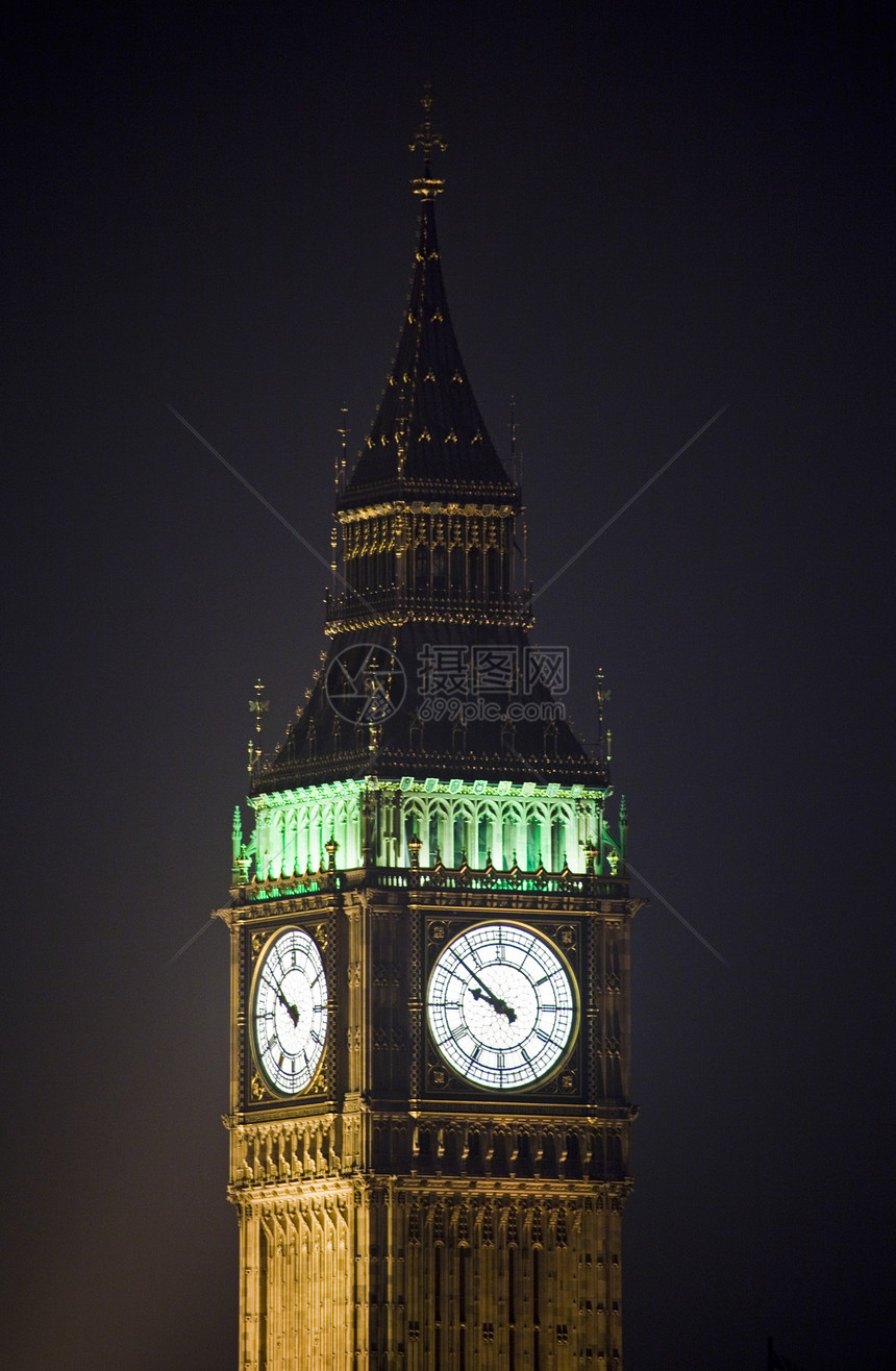Big Ben伦敦议会大厦英语旅行议会观光历史性城市景点建筑学地标旅游图片
