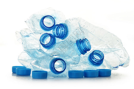 含有矿物质的空聚碳酸酯塑料瓶的成分矿物液体流行音乐生活市场口渴蓝色产品瓶子背景图片