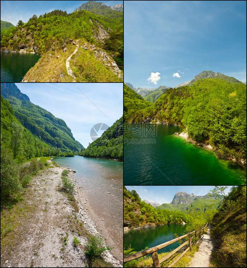 山区湖天空芦苇灌木丛旅游海岸线海滩沉思峡谷支撑海岸图片