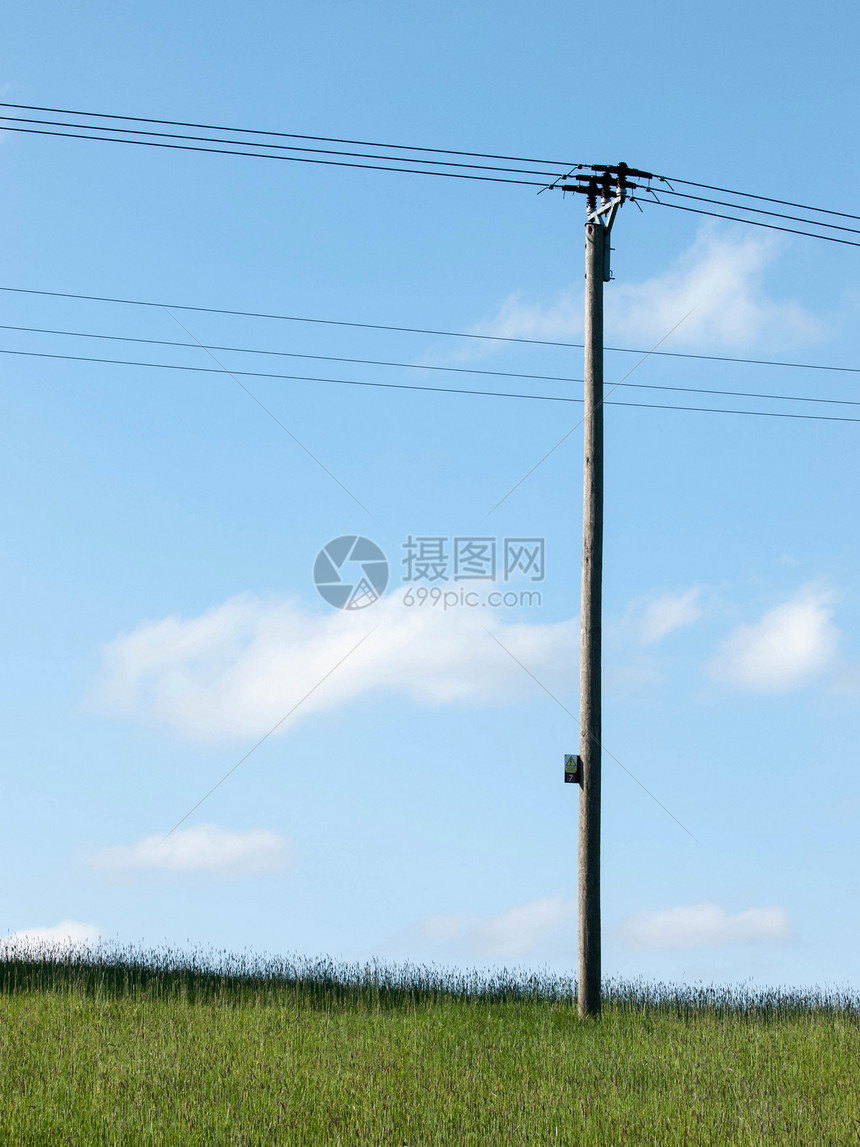 能源电力线通讯发电半导体电报机燃料电源线电力塔全球电器电话图片