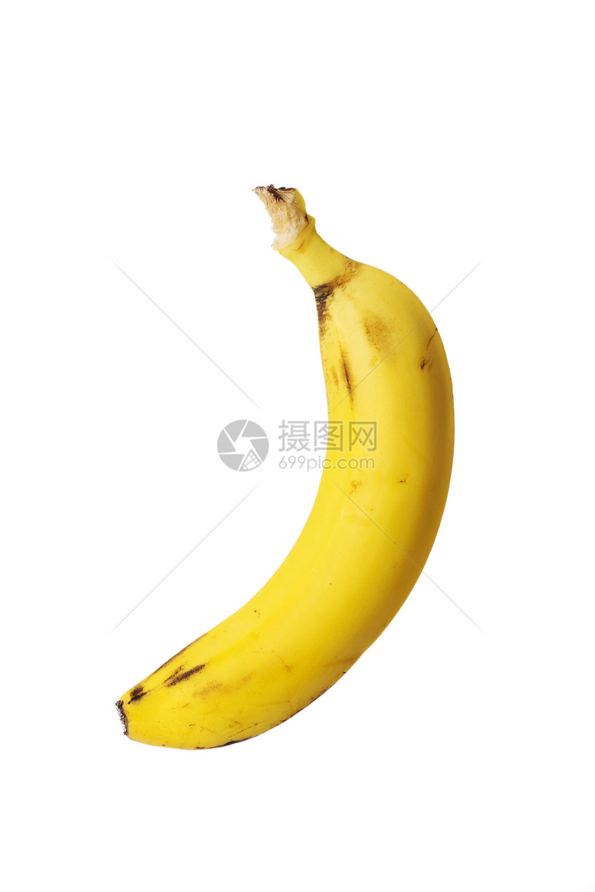 Ripe 香蕉团体黄色热带水果皮肤美食营养食物蔬菜白色图片