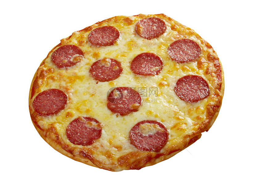 自己制造的披萨披萨辣椒小吃圆形食物营养午餐脆皮圆圈图片