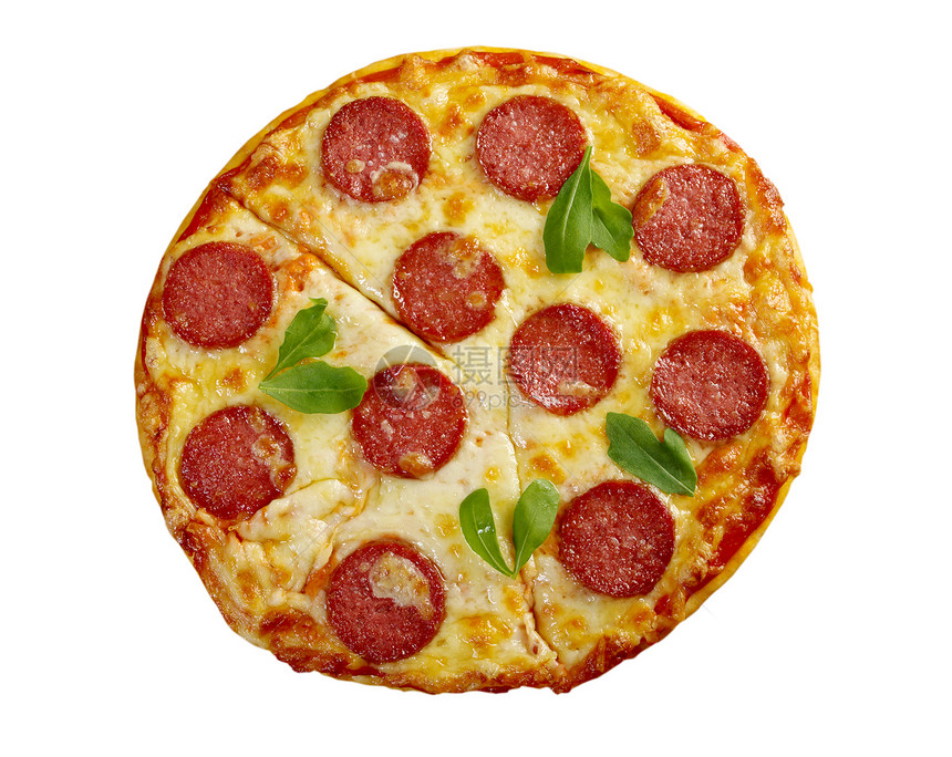 自己制造的披萨披萨辣椒午餐圆圈营养脆皮小吃圆形食物图片