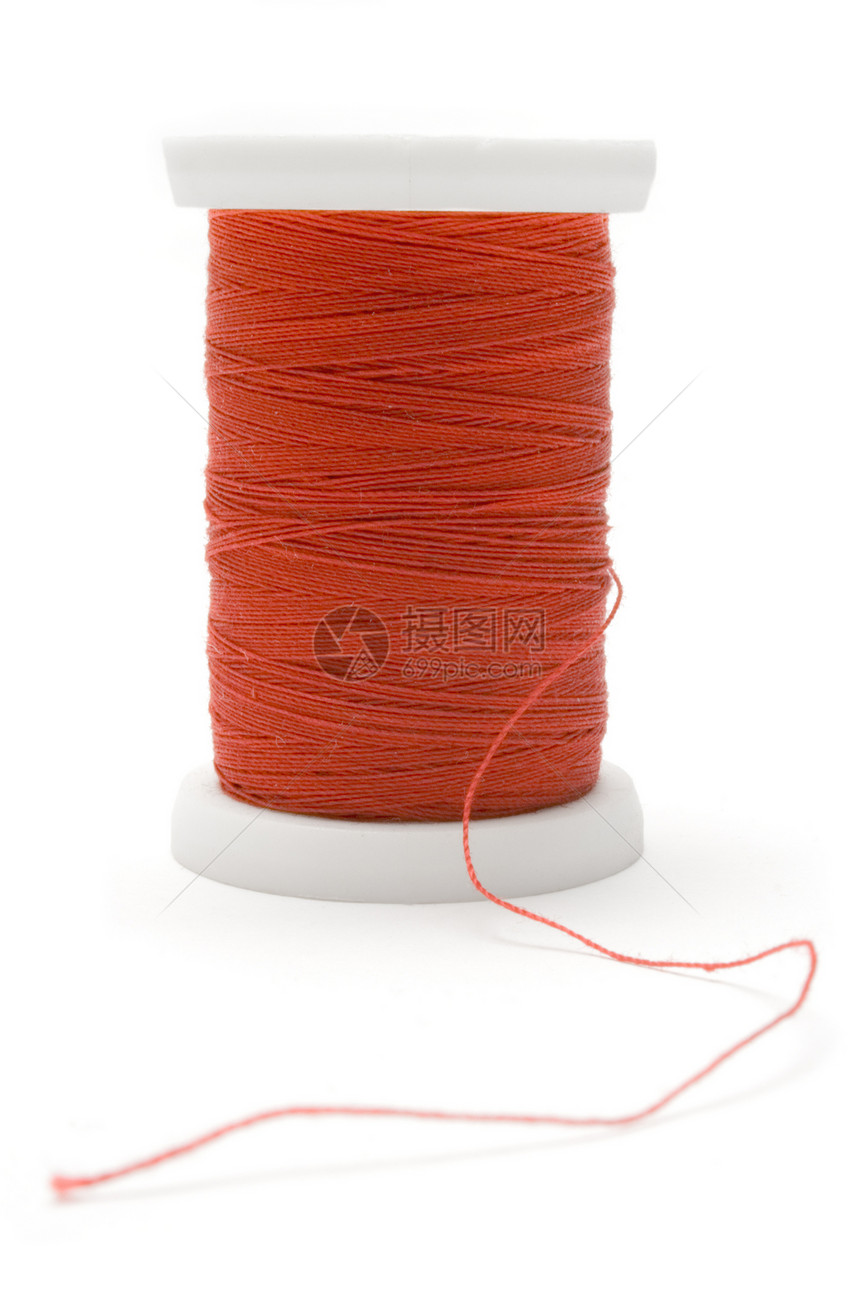 红线索细绳爱好白色维修纤维织物工具工艺纺织品缝纫图片