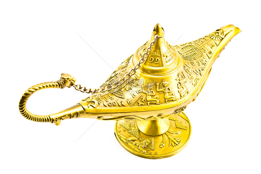 阿拉丁魔法精灵灯魔法金属辉光礼物精灵黄铜传奇成功文化秘密图片