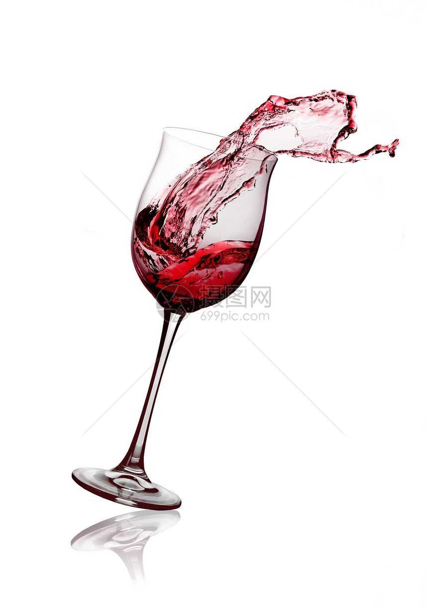 红酒杯生活果汁行动瓶子饮料飞溅高脚杯餐厅玻璃漩涡图片