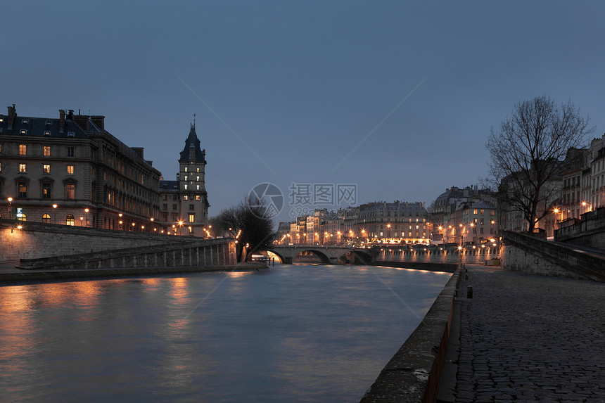 塞纳河 巴黎 法国奥尔德法 法国图片