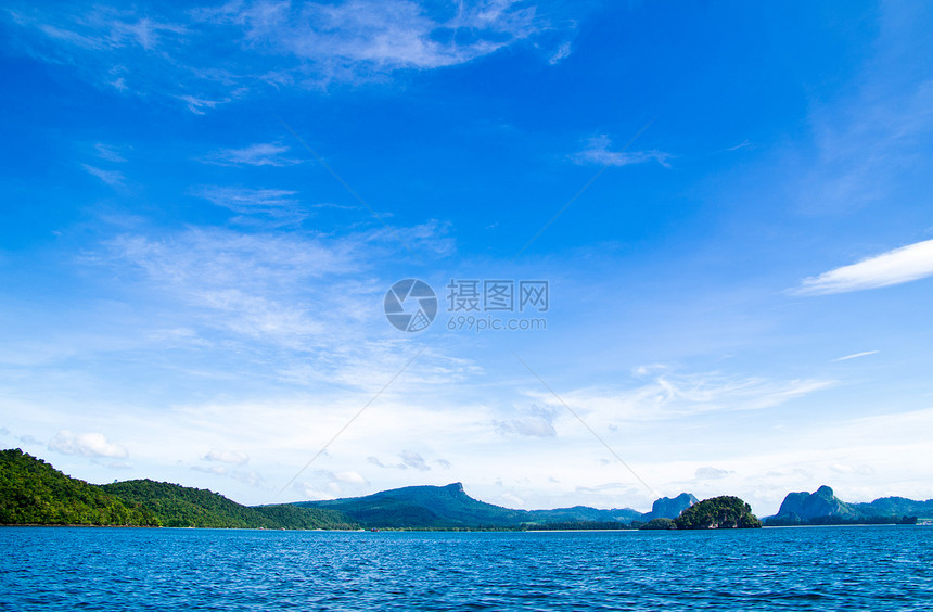 海 海海景热带风景支撑悬崖天空旅行异国石头太阳图片