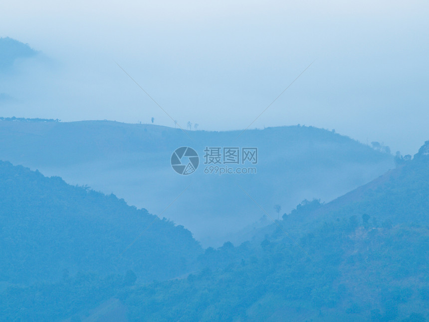 泰国清莱山见山山山 Chaeng山国家旅游农村日落天空小路墙纸天气森林宝塔图片