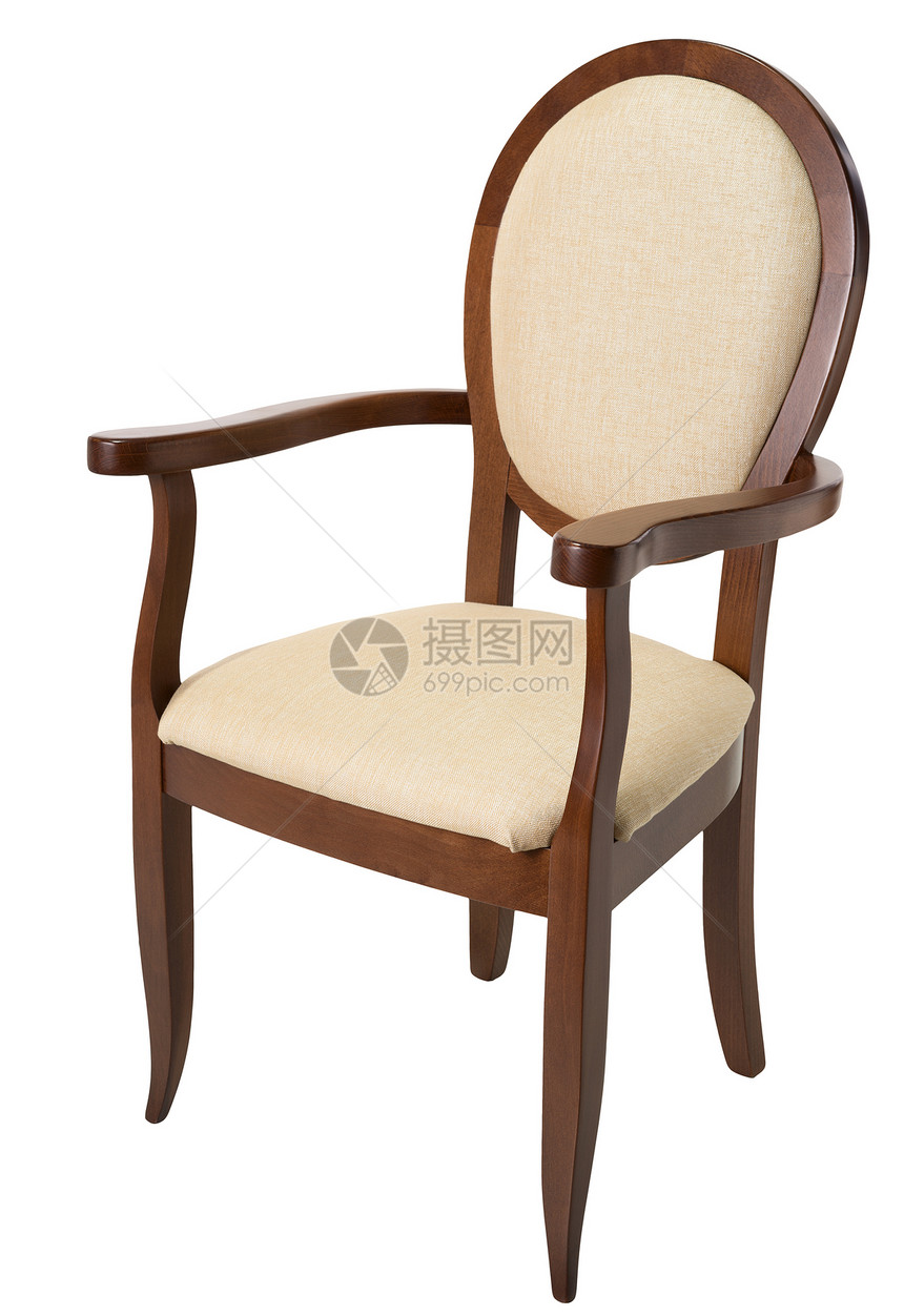 棕色椅子雕刻天鹅枕头奢华织物纺织品装潢沙发工作室房子图片