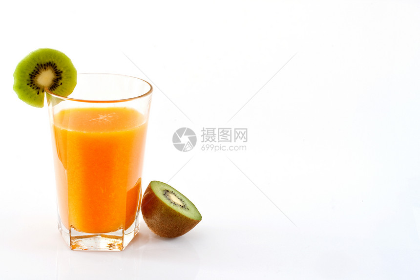 基维和橙汁图片