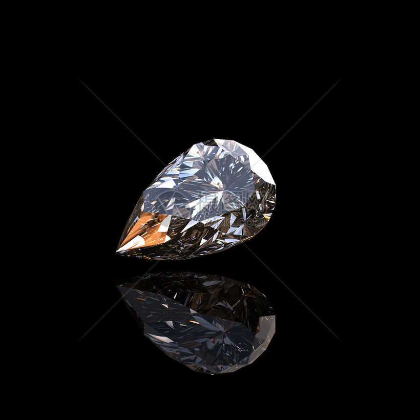 黑背景的珠宝宝石版税结婚钻石水晶火花锆石圆形未婚妻婚姻奢华图片