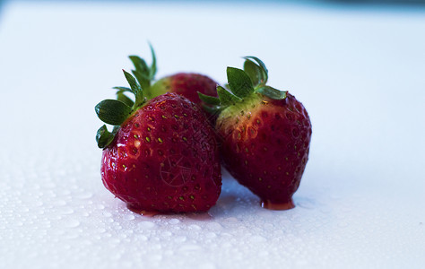 草莓水果烹饪健康食物健康饮食生活方式背景图片