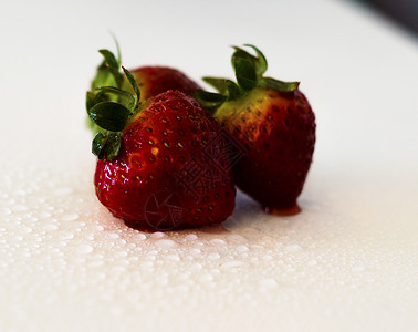 草莓和草莓的健康生活方式背景图片