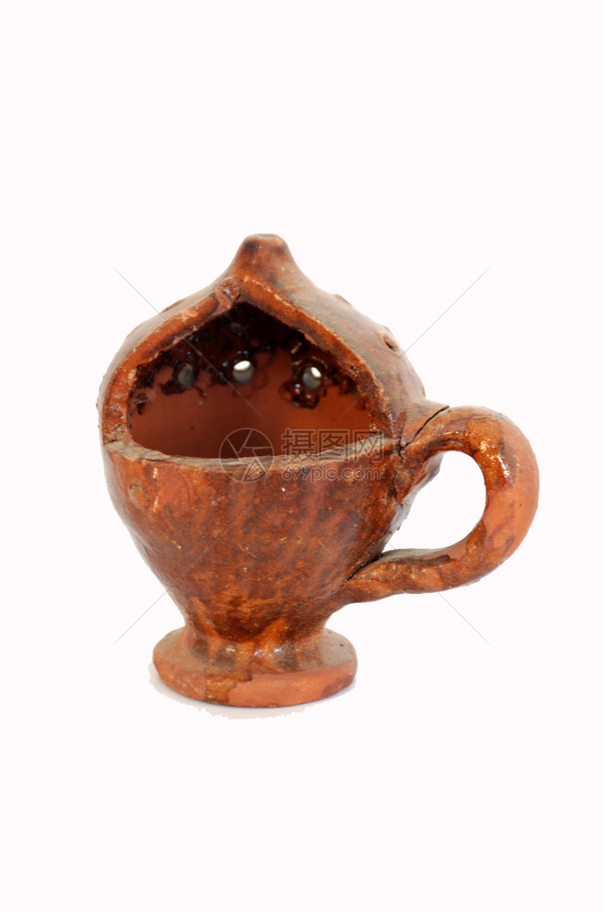 来自马塞多尼亚的陶器陶瓷厨具茶壶制品棕色图片